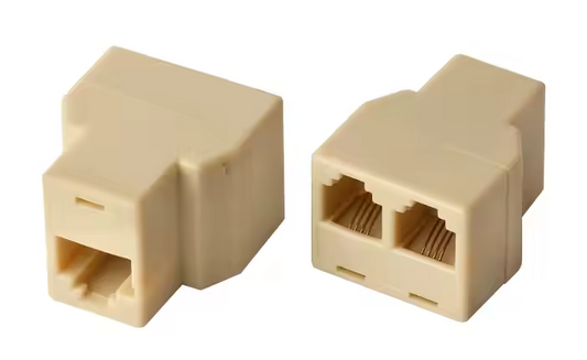 Modular Adapter RJ11  1 Female to 2 Female)